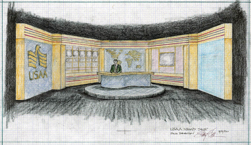1008x585 Usaa Insurance News Set - Set Design Sketches