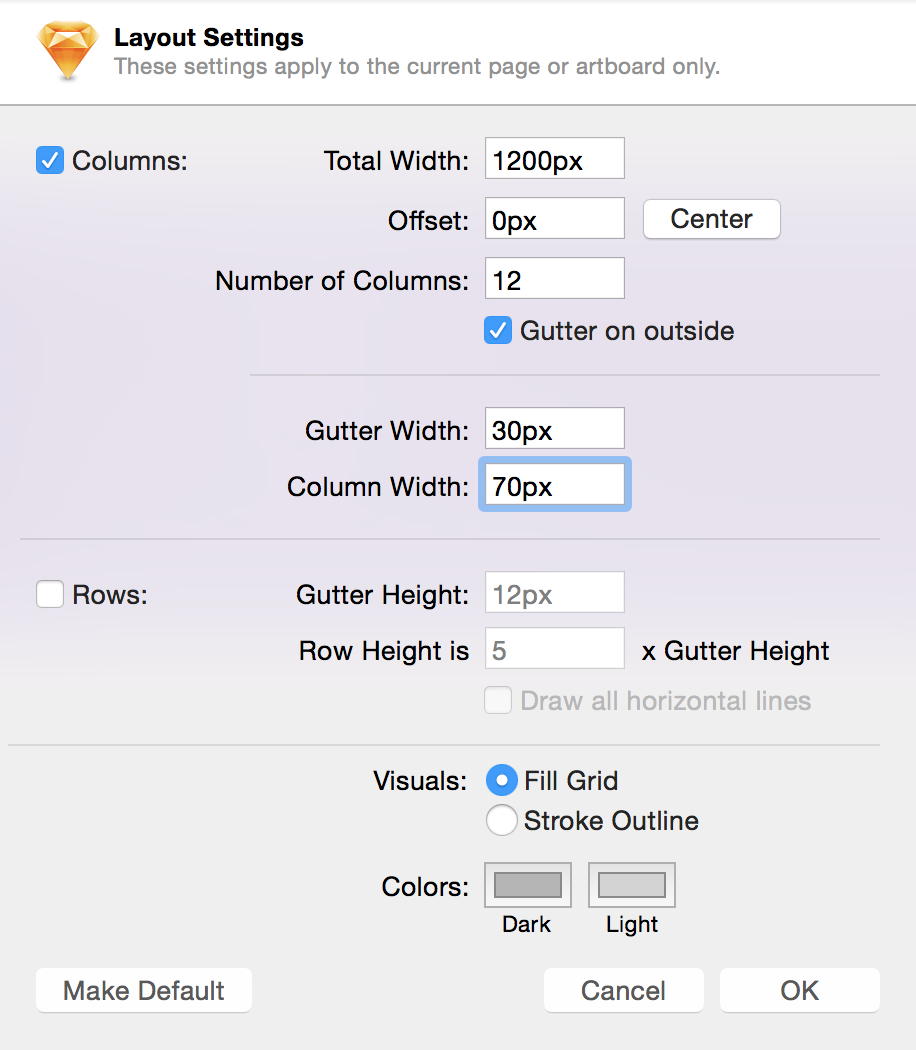 916x1050 Setup Twitter Bootstrap Grid In Sketch Pete Houston Medium - Setting Sketch