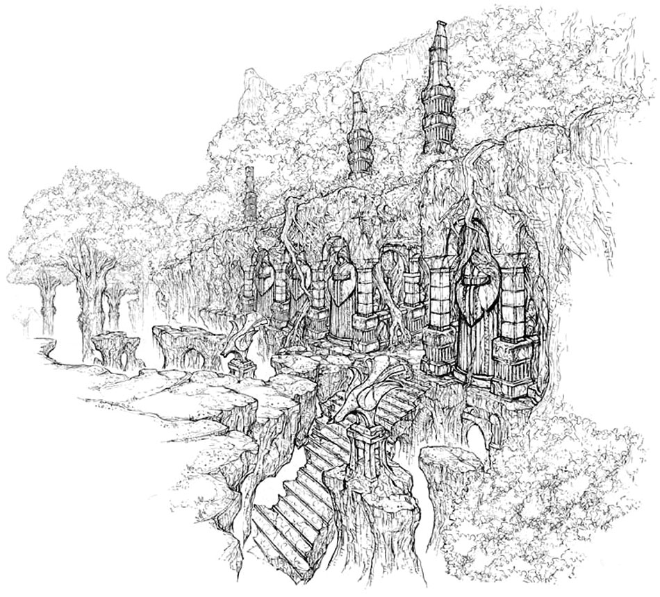 950x860 World Setting Sketch - Setting Sketch