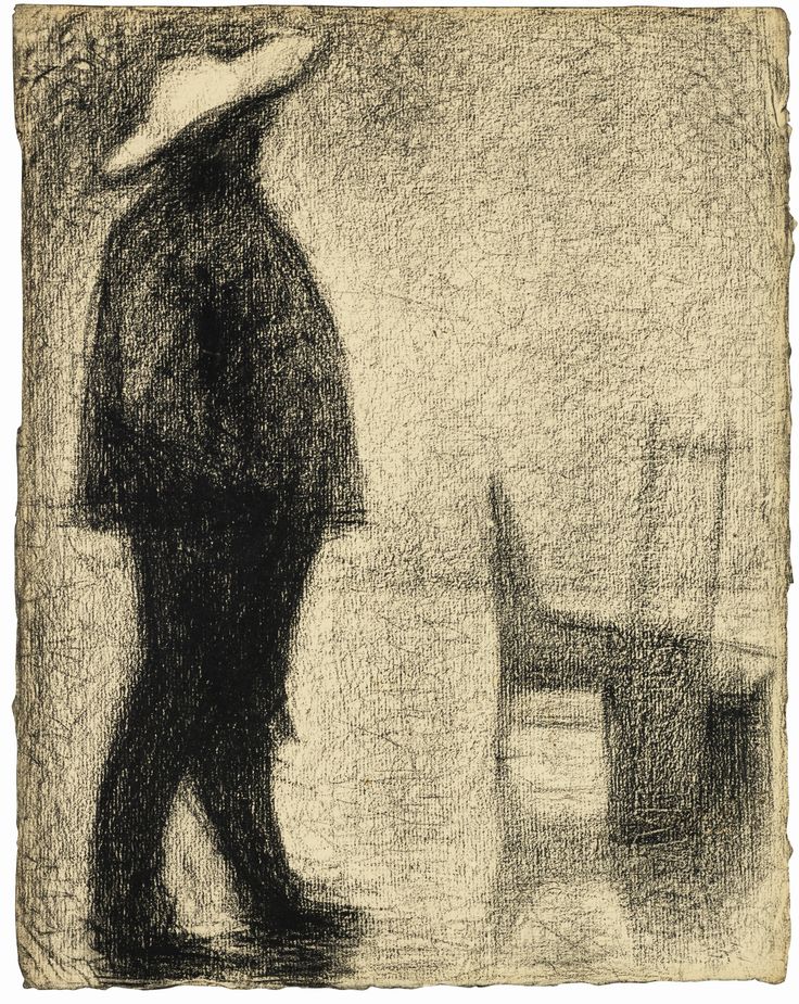 736x925 20 Best Seurat Images Drawings, Georges Seurat And - Seurat Sketches