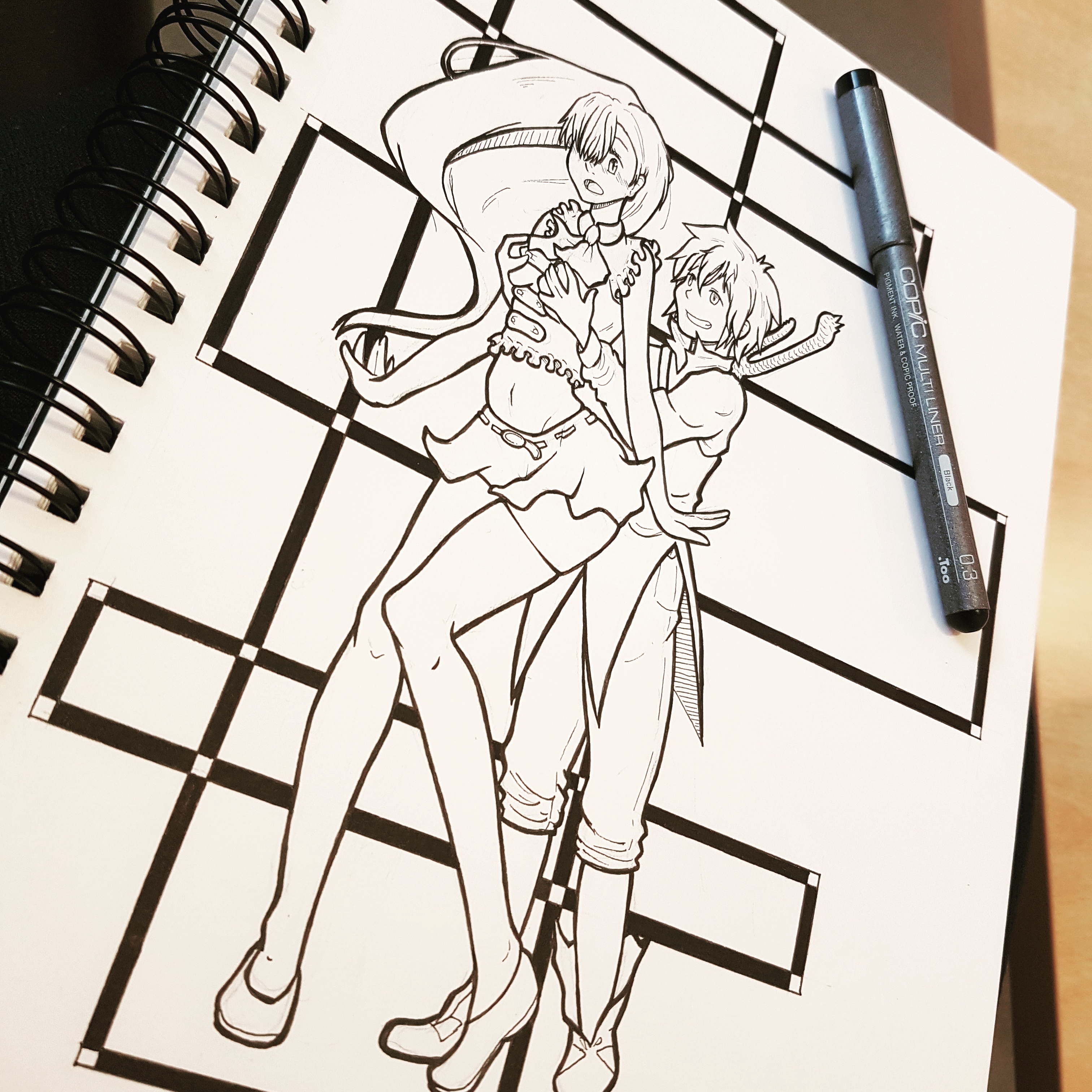 3024x3024 Seven Deadly Sins Fanart I Sometimes Like To Dabble In Drawing - Seven Deadly Sins Sketch