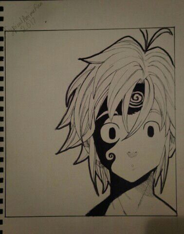 378x480 The Seven Deadly Sins Character Sketch Anime Amino - Seven Deadly Sins Sketch