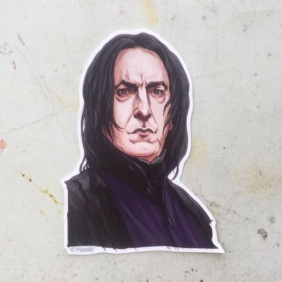 570x570 Severus Snape Sticker Etsy - Severus Snape Sketch