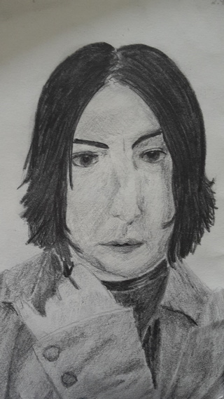 Severus Snape Sketch at PaintingValley.com | Explore collection of ...