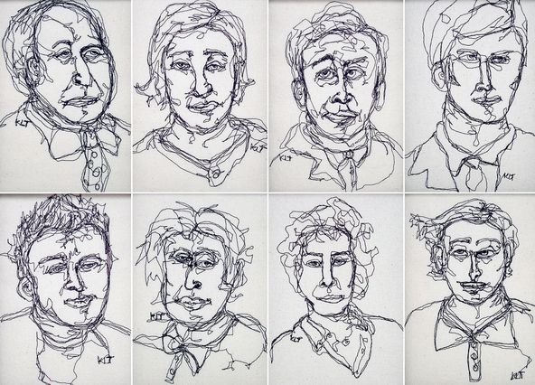 592x426 Kristin Loffer Theiss Sewing Sketches Seattle Met Cute Sewing - Sewing Sketches