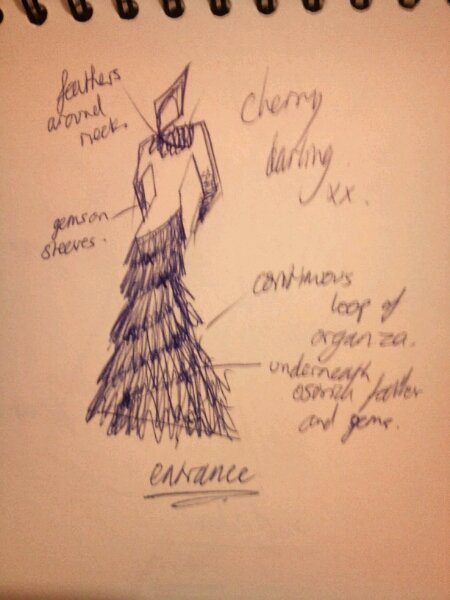 450x600 Sketches For A Drag Queen Sewing Projects - Sewing Sketches