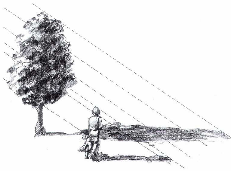 768x567 Shadow Sketch Drawing Skill - Shadow Sketch