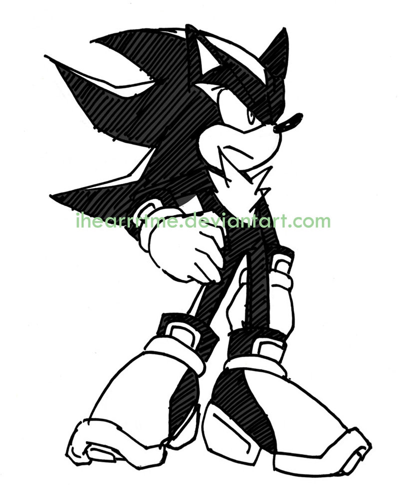 802x995 Shadow Sketch 02 By Ihearrrtme - Shadow Sketch