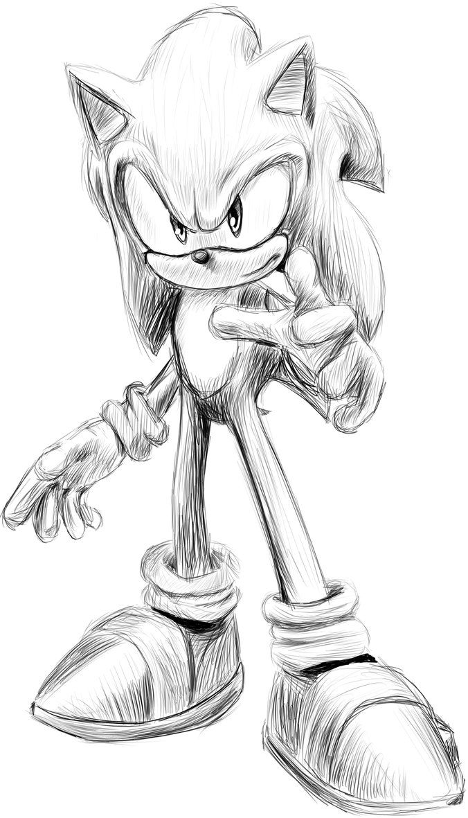 676x1181 Pin By Julia Coccia On Sonic Sonic The Hedgehog - Shadow The Hedgehog Sketch