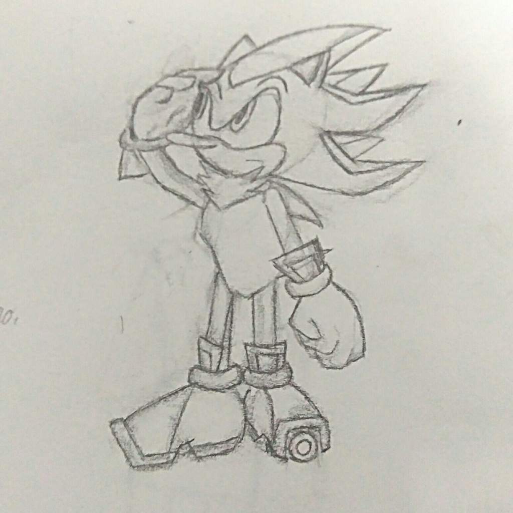 1024x1024 Shadow The Hedgehog Sketch Sonic Artist Central Amino - Shadow The Hedgehog Sketch