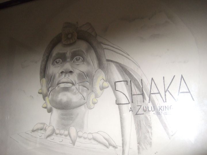720x540 Shaka Zulu - Shaka Zulu Sketch