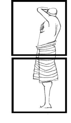 236x407 Shampoo Spa Room Sketches Spa Rooms - Shampoo Sketch