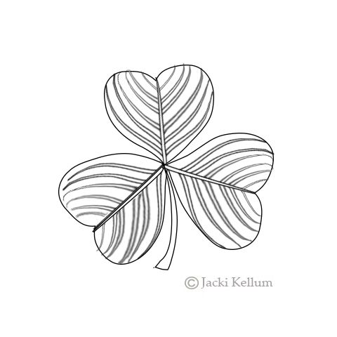 480x480 Shamrock Sketch - Shamrock Sketch