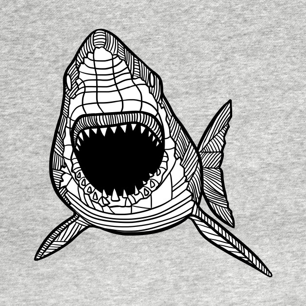 630x630 Shark Sketch - Shark Sketch