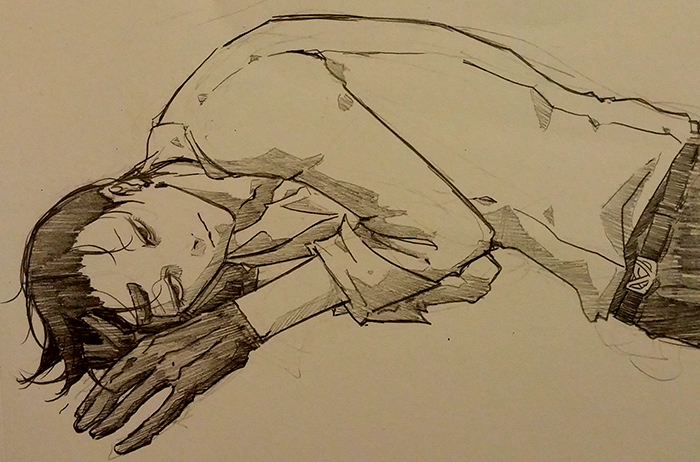 700x462 Sharp Pencil Sketch By Distear - Sharp Sketch