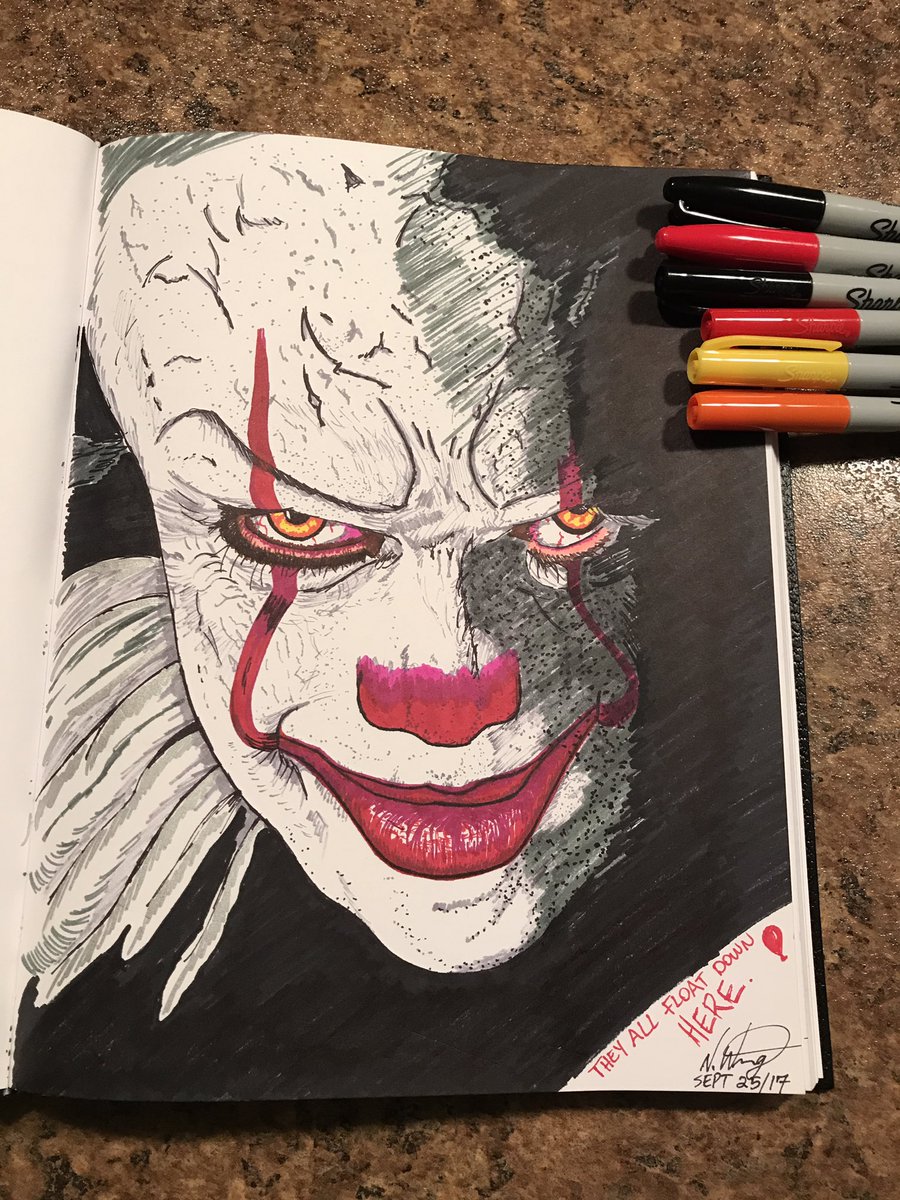 900x1200 Mr. Wright On Twitter Just Finished - Sharpie Sketch