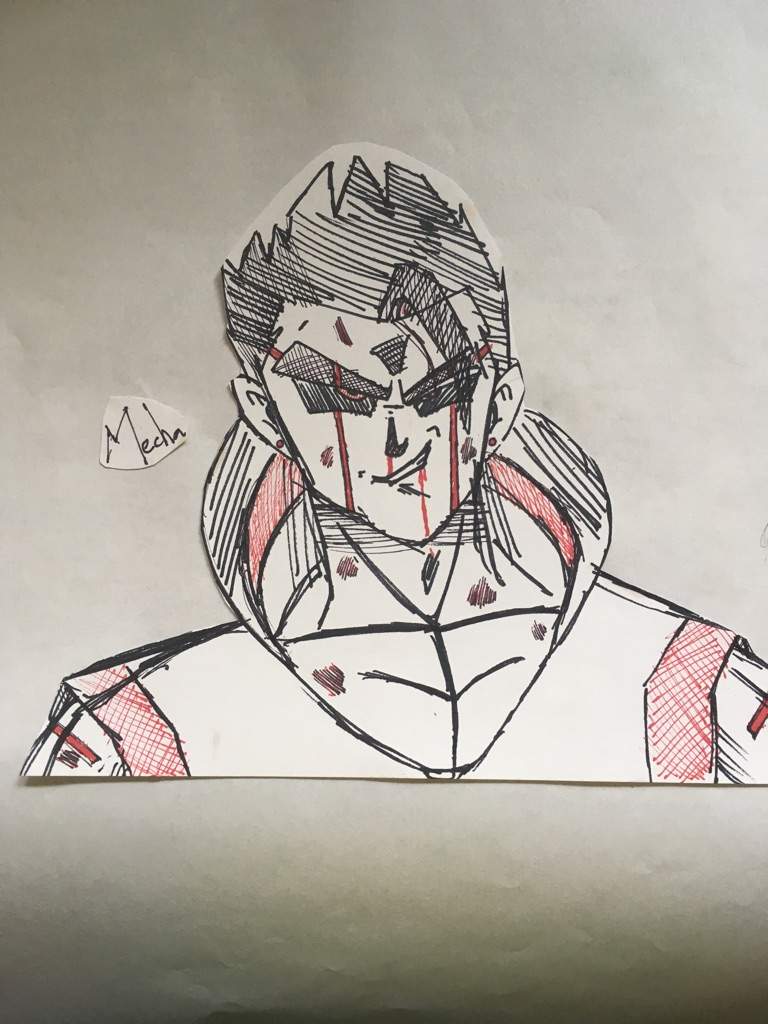 768x1024 Sharpie Sketch Of Mecha! Dragonballz Amino - Sharpie Sketch