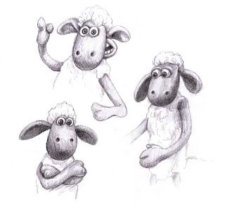 320x304 Magellin . Blog Shaun The Sheep Sketches Baby!! - Shaun The Sheep Sketch