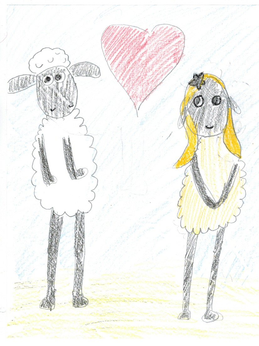 826x1100 Shaun Gets A Girlfriend Shaun The Sheep - Shaun The Sheep Sketch