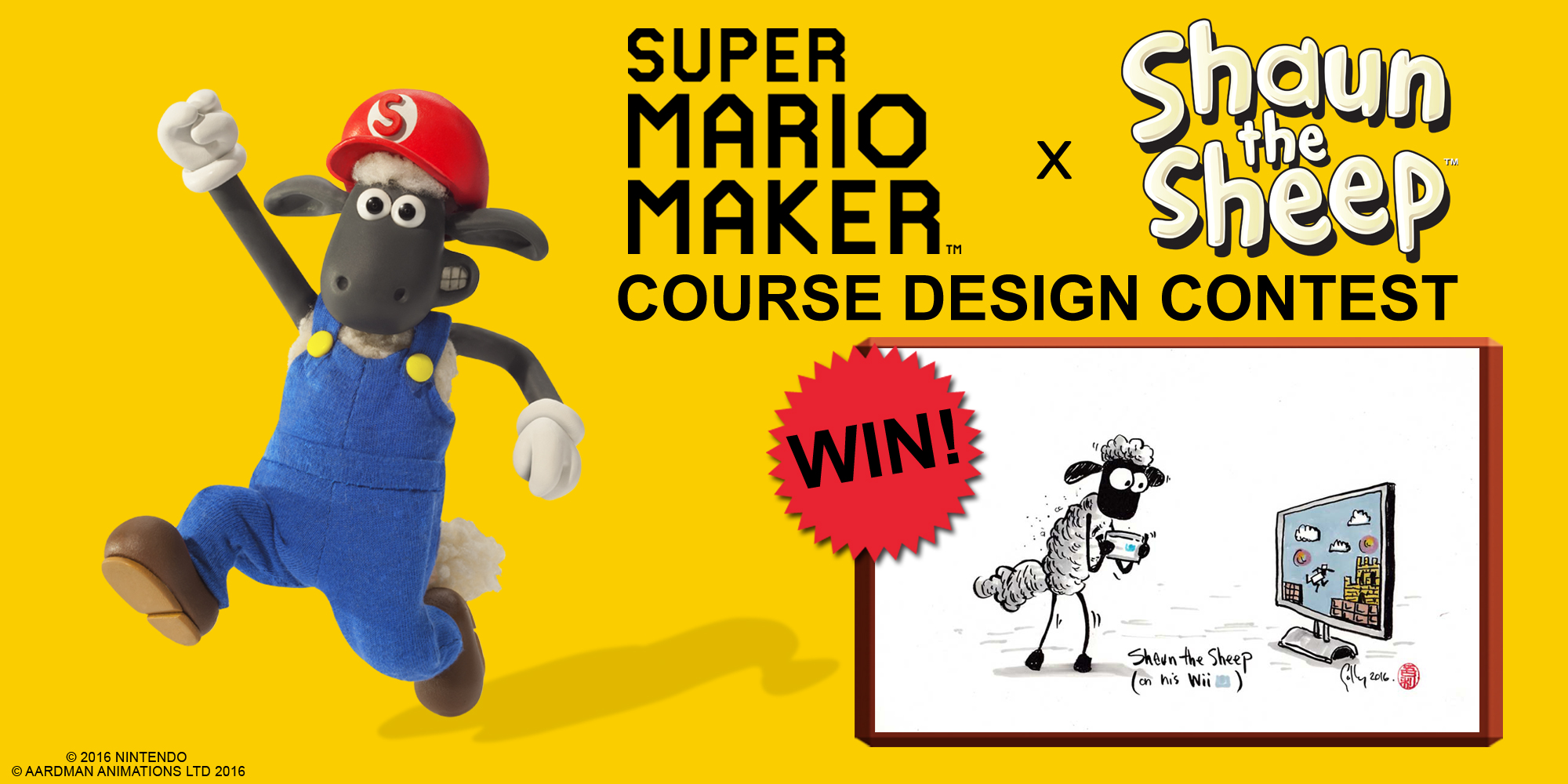 2000x1000 Win A Unique Shaun The Sheep Sketch By Aardman Animations With - Shaun The Sheep Sketch