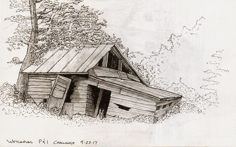 783x487 Pen And Ink Drawing Patchwork Shed Photography Amp Other - Shed Sketch