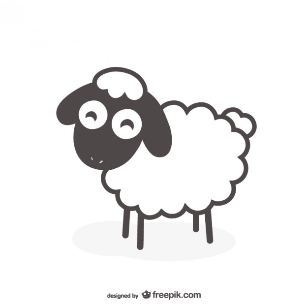 626x626 Sheep Vectors, Photos And Psd Files Free Download - Sheep Sketch Images