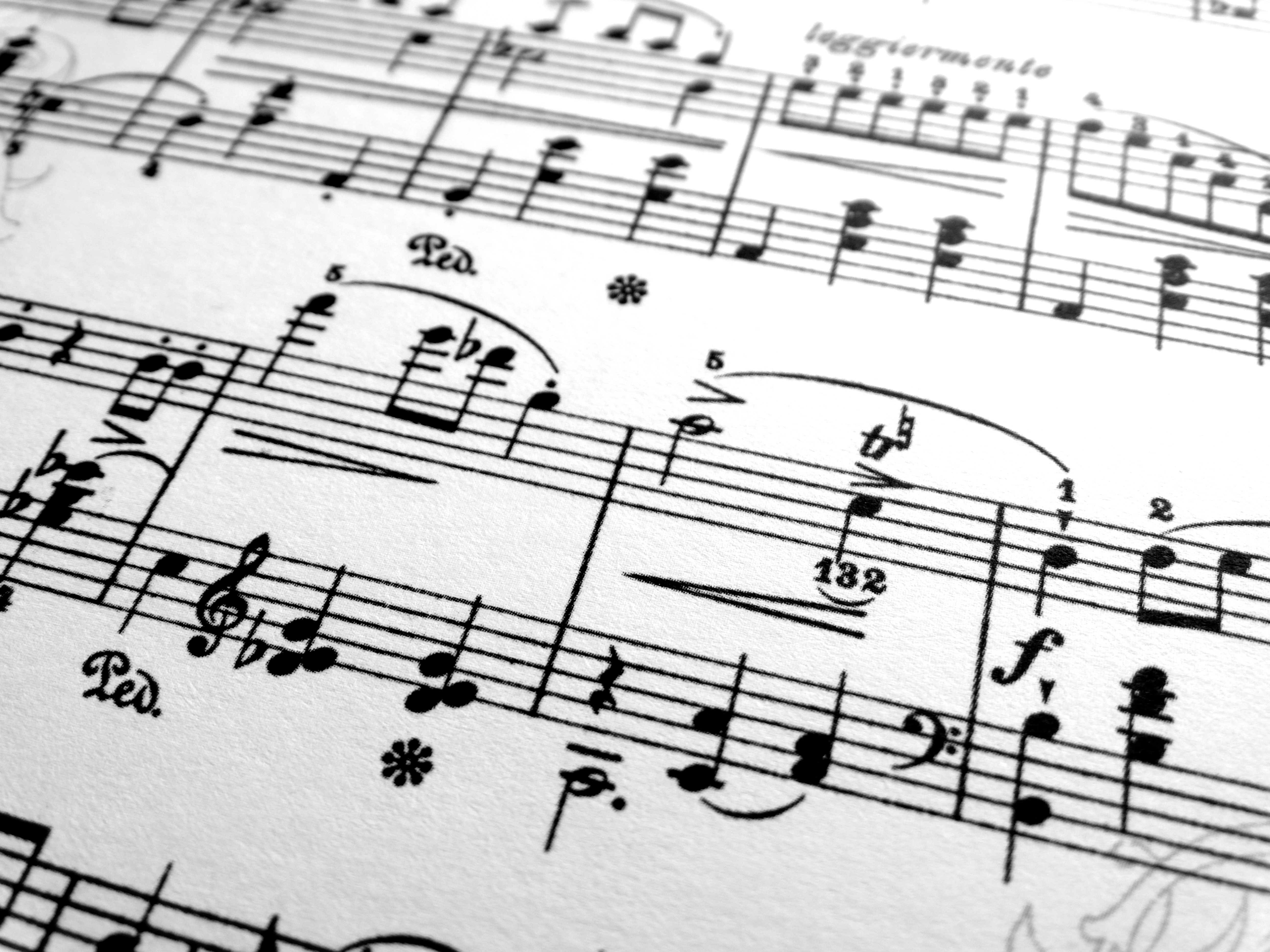 5184x3888 Free Images Writing, Clock, Line, Monochrome, Sheet Music, Font - Sheet Music Sketch