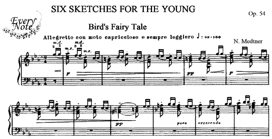 560x288 Medtner - Sheet Music Sketch