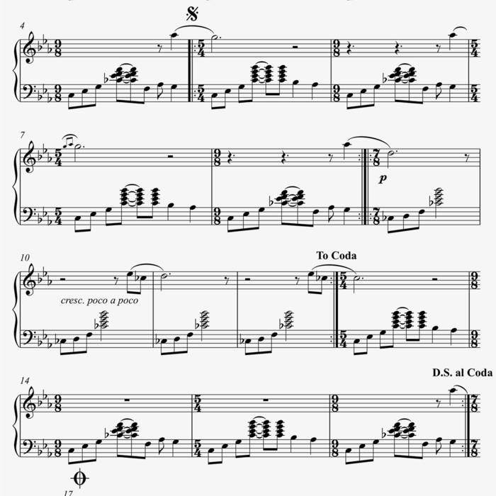 700x700 Sketch 2 Ephem Aural - Sheet Music Sketch