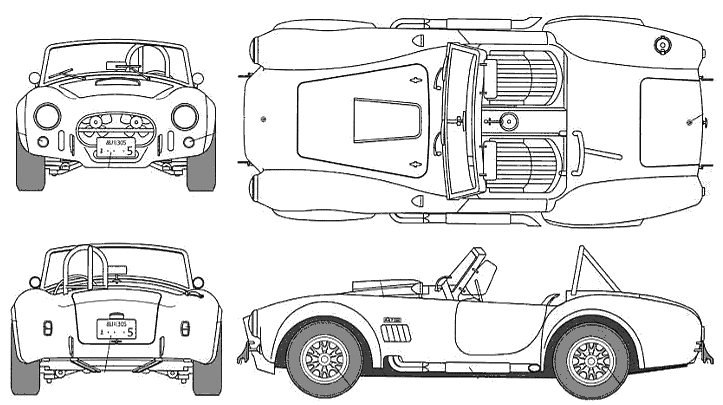 723x405 Car Shelby Cobra 427 S The Photo Thumbnail Image Of Figure - Shelby Cobra Sketch