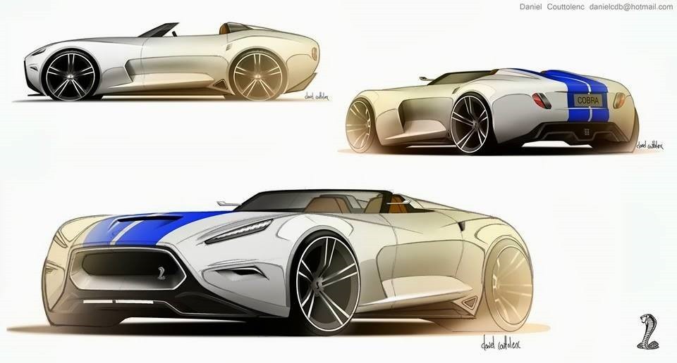 960x516 Hey Ford, Please Make A 21st Century Cobra Like This - Shelby Cobra Sketch