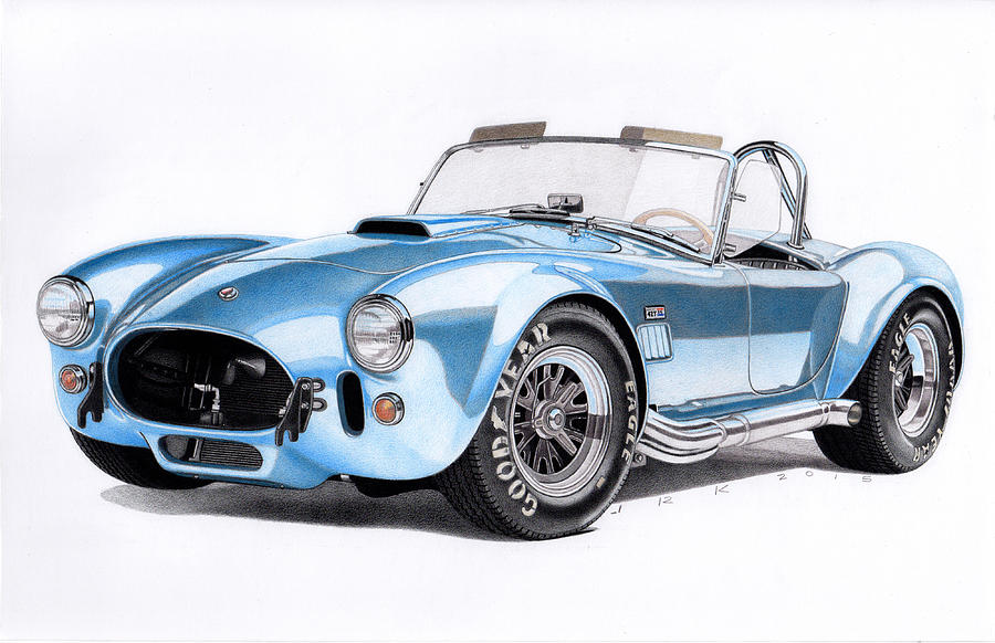 900x582 Shelby Cobra Drawings Fine Art America - Shelby Cobra Sketch