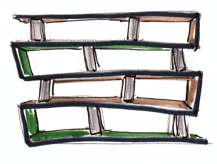 700x529 Shelf Design Design Ideas - Shelf Sketch