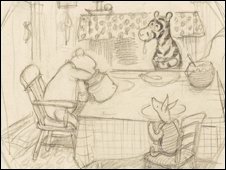226x170 Bbc News Uk Pooh Bear Sketch Sold For - Shepard Sketch