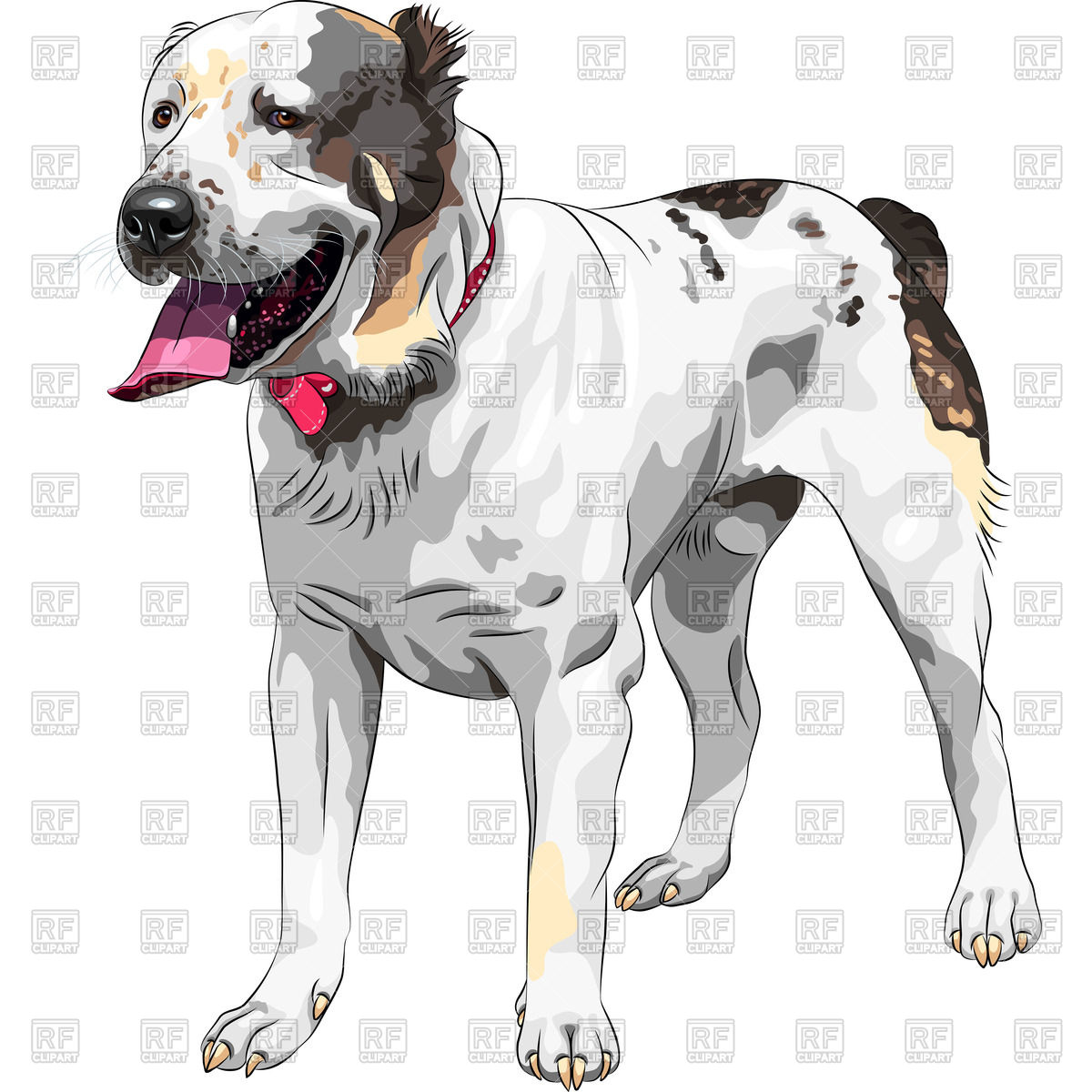 1200x1200 Sketch Of The Central Asian Shepherd Dog (Sredneaziatskaya - Shepherd Sketch