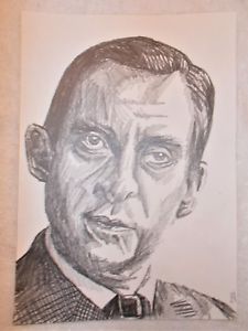 225x300 A4 Art Graphite Pencil Sketch Drawing Jeremy Brett As Sherlock - Sherlock Holmes Sketch