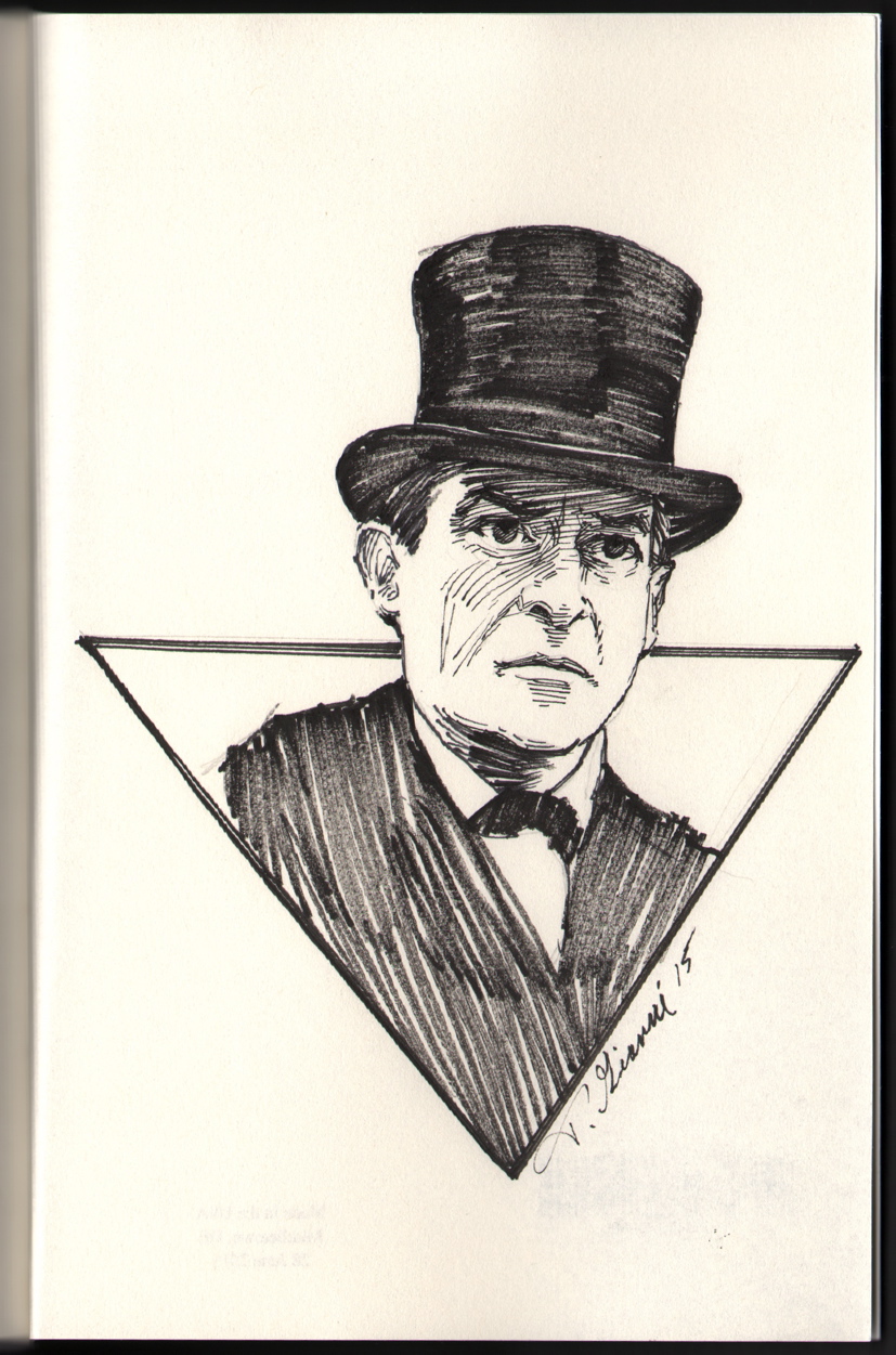 827x1251 Thomas Gianni Original Sherlock Holmes Sketch In Mystery Magazine - Sherlock Holmes Sketch