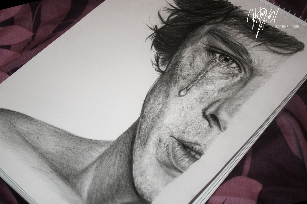 1024x683 My Drawing Of An Upset Sherlock Sherlock - Sherlock Sketch