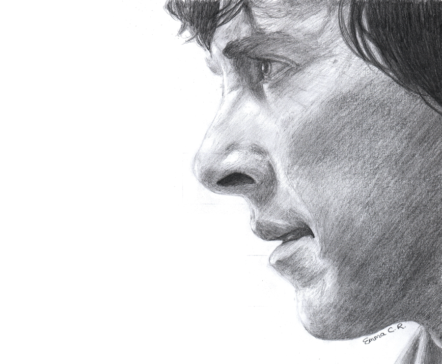 900x741 Sketch Sherlock By Islandwriter - Sherlock Sketch
