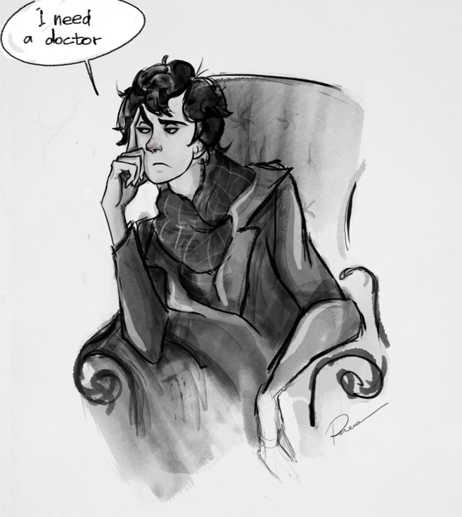 657x735 Sketch Sherlock By Maryriotjane - Sherlock Sketch