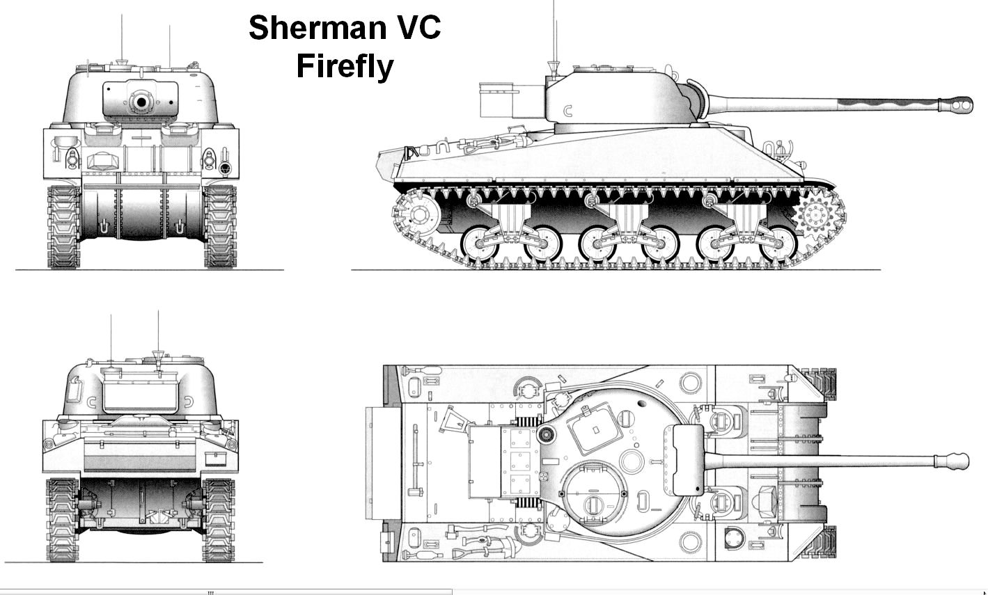 Б 4 чертежи. Чертежи танка Sherman VC Firefly. Танк м4 Шерман Фаерфлай чертёж. M4 Sherman Blueprint. М4 Шерман схема.