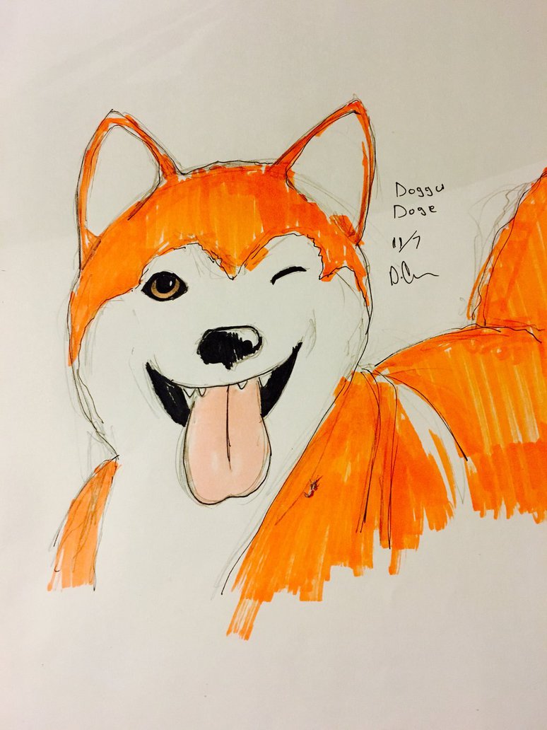 774x1032 Shiba Inu Sketch By Humarwarrioratticus - Shiba Inu Sketch