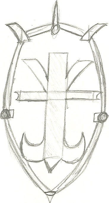 368x682 Shield Sketch By Yoshthe1st - Shield Sketch