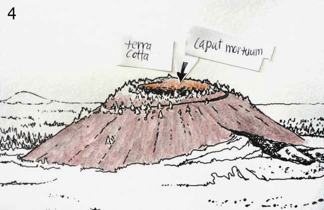 651x421 Nature Drawing And Journaling Trips December 2013 - Shield Volcano Sketch