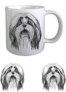 215x300 Shih Tzu Dog Sketch Ceramic Mug By Paws2print Ebay - Shih Tzu Sketch