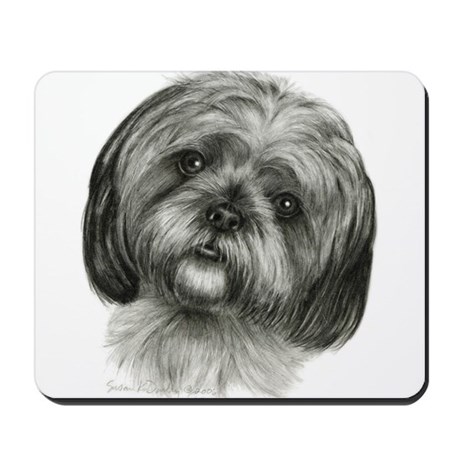 460x460 Shih Tzu Sketch Trucker Hat145723467 Mouse Pads - Shih Tzu Sketch