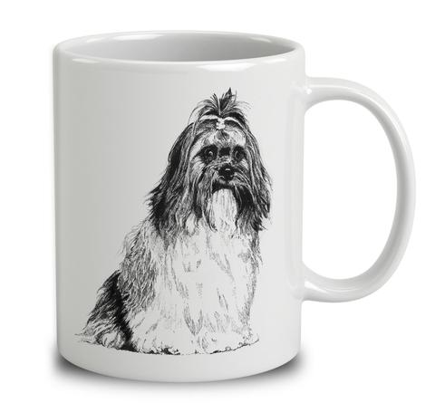 480x445 Shih Tzu Sketch Mug Empire - Shih Tzu Sketch