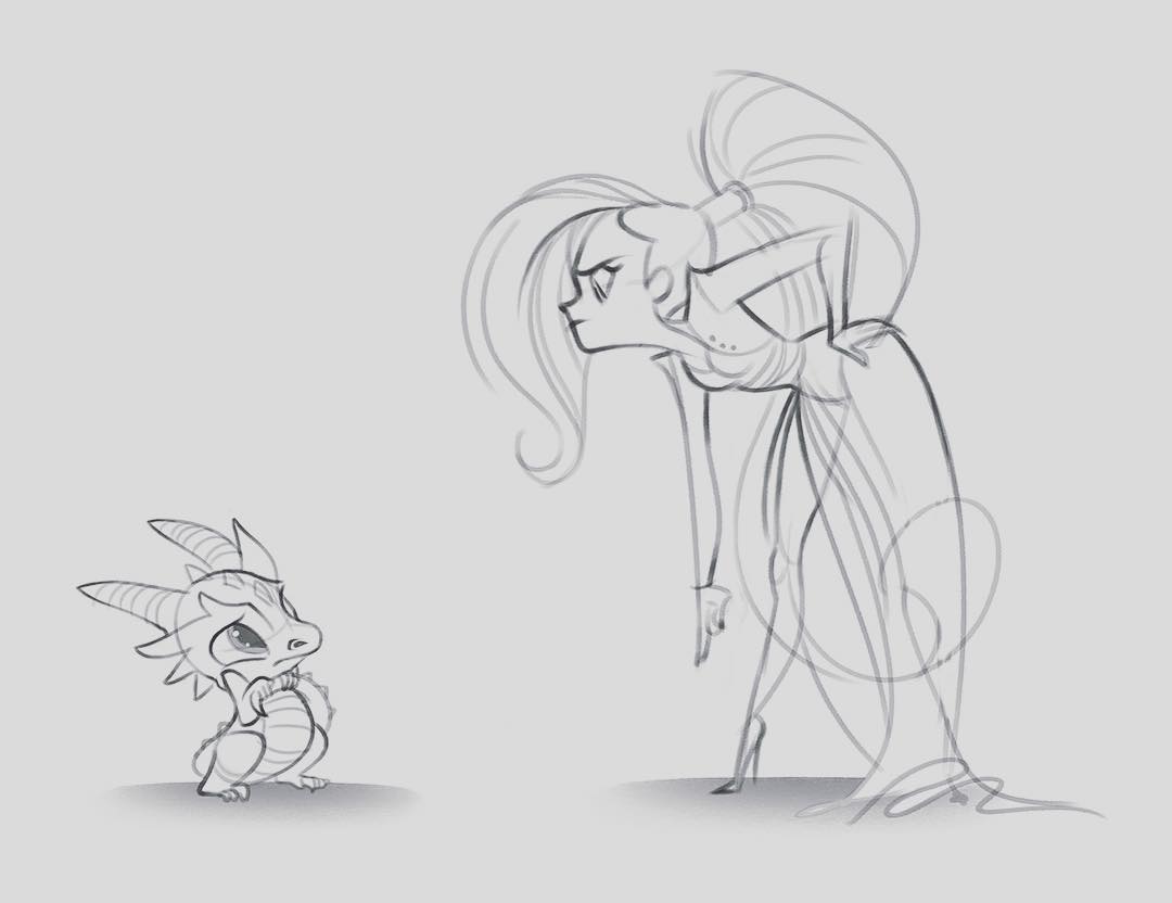 1080x832 Image - Shimmer And Shine Sketch