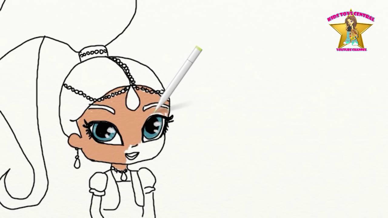 1280x720 How To Draw Shimmer Amp Shine, Shimmer Draw With Me Drawing For - Shimmer And Shine Sketch