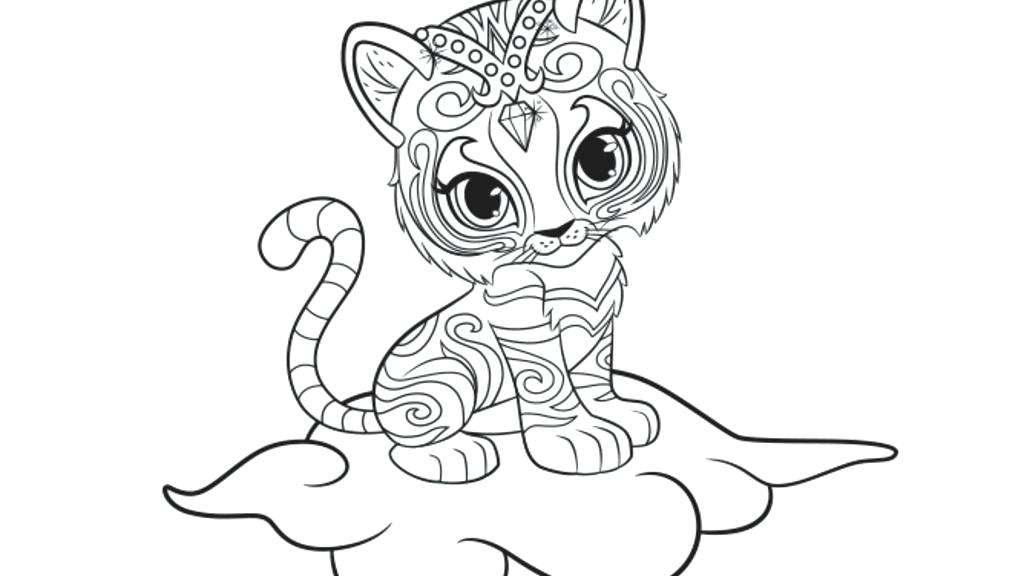 1024x576 Coloring Pages Shimmer And Shine Elegant Nick Jr Color Pages Nick - Shimmer And Shine Sketch